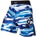 Wave Camo Fightshorts - Blue