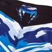 Wave Camo Fightshorts - Blue