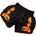 Bangkok Inferno Muay Thai Shorts - Black/Orange