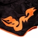 Bangkok Inferno Muay Thai Shorts - Black/Orange