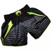 Sharp 3.0 Muay Thai Shorts - Black/Yellow