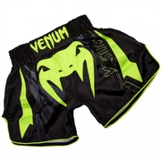 Sharp 3.0 Muay Thai Shorts - Black/Yellow