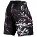 Samurai Skull Fightshorts - Black