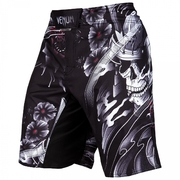 Samurai Skull Fightshorts - Black