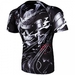 Samurai Skull Rashguard S/S - Black