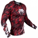 Tecmo Rashguard - L/S - Red/White