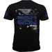 MMA T-Shirt - Black/Blue