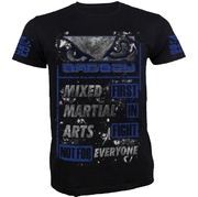 MMA T-Shirt - Black/Blue
