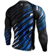 Metaru Charged Rashguard L/S - Black/Blue